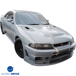 ModeloDrive FRP 400R Hood > Nissan Skyline (R33) GTS 1995-1998 > 2dr Coupe image - 3