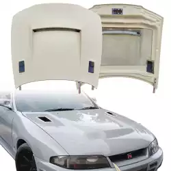 FRP 400R Hood > Nissan Skyline (R33) GTS 1995-1998 > 2dr Coupe image - 2