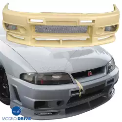FRP 400R Front Bumper 3pc > Nissan Skyline (R33) GTR 1995-1998 > 2dr Coupe image - 6