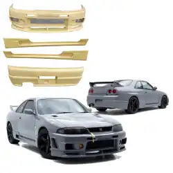 FRP 400R Body Kit 7pc > Nissan Skyline (R33) GTR 1995-1998 > 2dr Coupe image - 3