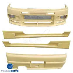 FRP 400R Body Kit 7pc > Nissan Skyline (R33) GTR 1995-1998 > 2dr Coupe image - 2