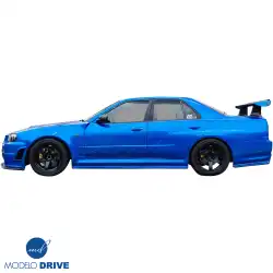 FRP GTR Conversion Side Skirts > Nissan Skyline (R34) GTT 1999-2004 > 4dr Sedan image - 6