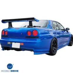 FRP GTR Conversion Side Skirts > Nissan Skyline (R34) GTT 1999-2004 > 4dr Sedan image - 8