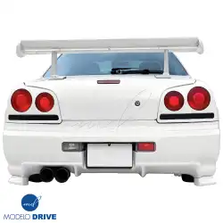 FRP GTR Conversion Rear Bumper > Nissan Skyline (R34) GTT 1999-2004 > 4dr Sedan image - 12
