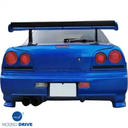 FRP GTR Conversion Rear Bumper > Nissan Skyline (R34) GTT 1999-2004 > 4dr Sedan image - 6