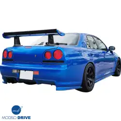 FRP GTR Conversion Rear Bumper > Nissan Skyline (R34) GTT 1999-2004 > 4dr Sedan image - 7