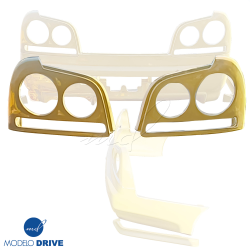 ModeloDrive FRP GTR Conversion Tail Light Housings > Nissan Skyline (R34) GTT 1999-2004 > 4dr Sedan image - 3