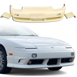 ModeloDrive FRP Type-X OR Front Bumper 3pc > Nissan 240SX 1989-1994 image - 13