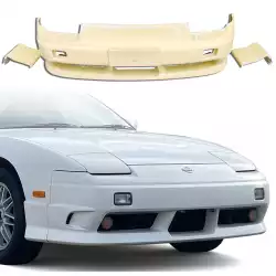 FRP Type-X OR Front Bumper 3pc > Nissan 240SX 1989-1994 image - 13