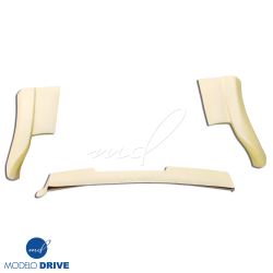 ModeloDrive FRP Type-X OR Rear Lip 3pc > Nissan 240SX 1989-1994 image - 4