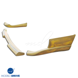ModeloDrive FRP Type-X OR Rear Lip 3pc > Nissan 240SX 1989-1994 image - 5