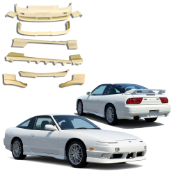ModeloDrive FRP Type-X OR Body Kit 11pc > Nissan 240SX 1989-1994 image - 4