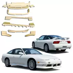 FRP Type-X OR Body Kit 11pc > Nissan 240SX 1989-1994 image - 4