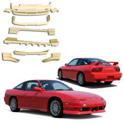 ModeloDrive FRP Type-X OR Body Kit 11pc > Nissan 240SX 1989-1994 image - 1