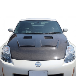 ModeloDrive Carbon Fiber YUH Hood > Nissan 350Z (Z33) 2003-2008 image - 5