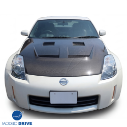 ModeloDrive Carbon Fiber YUH Hood > Nissan 350Z (Z33) 2003-2008 image - 6
