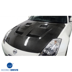 ModeloDrive Carbon Fiber YUH Hood > Nissan 350Z (Z33) 2003-2008 image - 8