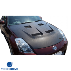 ModeloDrive Carbon Fiber YUH Hood > Nissan 350Z (Z33) 2003-2008 image - 4