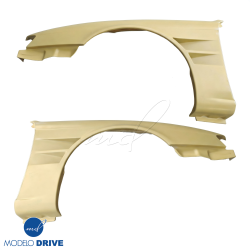 ModeloDrive FRP WSQU Wide Body Fenders (front) > Nissan 240SX (S14) 1997-1998 image - 3