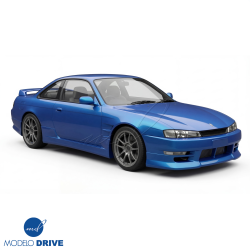 ModeloDrive FRP WSQU Wide Body Fenders (front) > Nissan 240SX (S14) 1997-1998 image - 12