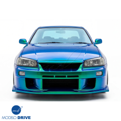 ModeloDrive FRP URA GT Front Bumper > Nissan Skyline (R34) GTT 1999-2004 > 4dr Sedan image - 3