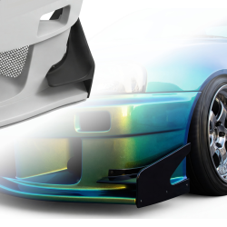 ModeloDrive FRP URA GT Front Canards > Nissan Skyline (R34) GTT 1999-2004 > 4dr Sedan image - 1