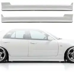 FRP URA GT Side Skirts > Nissan Skyline (R34) GTT 1999-2004 > 4dr Sedan image - 7