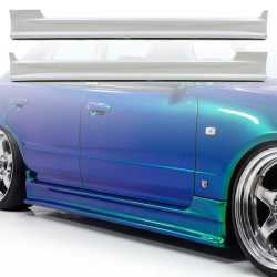 ModeloDrive FRP URA GT Side Skirts > Nissan Skyline (R34) GTT 1999-2004 > 4dr Sedan image - 1