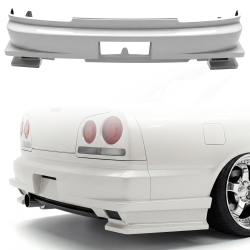 ModeloDrive FRP URA GT Rear Bumper > Nissan Skyline (R34) GTT 1999-2004 > 4dr Sedan image - 6
