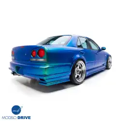 FRP URA GT Rear Bumper > Nissan Skyline (R34) GTT 1999-2004 > 4dr Sedan image - 2