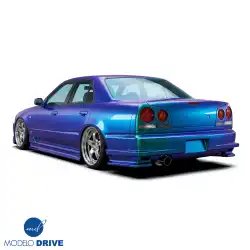 FRP URA GT Rear Bumper > Nissan Skyline (R34) GTT 1999-2004 > 4dr Sedan image - 3
