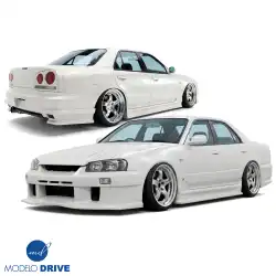 FRP URA GT Body Kit 6pc > Nissan Skyline (R34) GTT 1999-2004 > 4dr Sedan image - 5