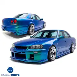 FRP URA GT Body Kit 6pc > Nissan Skyline (R34) GTT 1999-2004 > 4dr Sedan image - 2