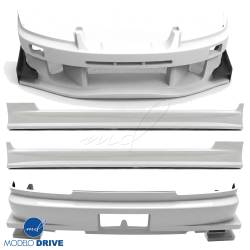 ModeloDrive FRP URA GT Body Kit 6pc > Nissan Skyline (R34) GTT 1999-2004 > 4dr Sedan image - 3