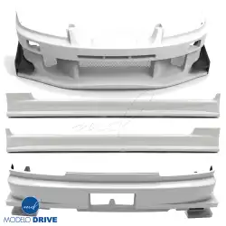 FRP URA GT Body Kit 6pc > Nissan Skyline (R34) GTT 1999-2004 > 4dr Sedan image - 3