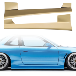 FRP DMA v1 Side Skirts > Nissan Silvia (S13) 1989-1994 image - 1