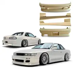 FRP DMA v1 Body Kit 4pc > Nissan Silvia (S13) 1989-1994 image - 4