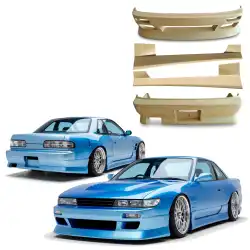 FRP DMA v1 Body Kit 4pc > Nissan Silvia (S13) 1989-1994 image - 1