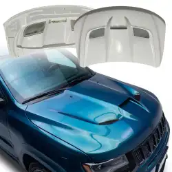 FRP RAM AIR Hood > Jeep Cherokee (WK2) 2011-2022 image - 1
