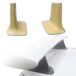 FRP ASEL GTR Wing Riser Stands > Nissan Skyline (R34) GTT 1999-2004 image - 1