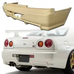 FRP OER GTR Rear Bumper > Nissan Skyline (R34) GTR 1999-2004 > 2dr Coupe image - 7