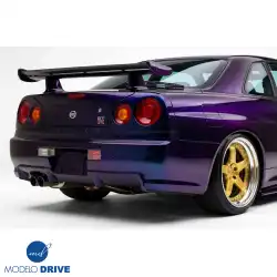 FRP OER GTR Rear Bumper > Nissan Skyline (R34) GTR 1999-2004 > 2dr Coupe image - 2
