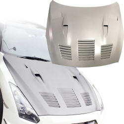 ModeloDrive FRP GT Louvered Type-2 Hood > Nissan GTR R35 2009-2017 image - 27