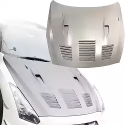 FRP GT Louvered Type-2 Hood > Nissan GTR R35 2009-2017 image - 27