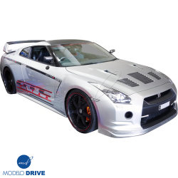 ModeloDrive FRP GT Louvered Type-2 Hood > Nissan GTR R35 2009-2017 image - 34