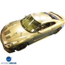 ModeloDrive FRP GT Louvered Type-2 Hood > Nissan GTR R35 2009-2017 image - 3