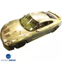 FRP GT Louvered Type-2 Hood > Nissan GTR R35 2009-2017 image - 3