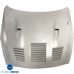 ModeloDrive FRP GT Louvered Type-2 Hood > Nissan GTR R35 2009-2017 image - 4