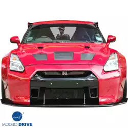 FRP GT Louvered Type-2 Hood > Nissan GTR R35 2009-2017 image - 23