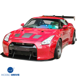 ModeloDrive FRP GT Louvered Type-2 Hood > Nissan GTR R35 2009-2017 image - 25